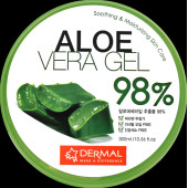 Dermal %98 Aloe Vera Jel Saç,cilt Ve Vücut Için Nemlendirici Ve Yatıştırıcı 300 ml - 1