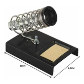 Tenon TD-10 Yaylı Tip Süngerli Havya Tutucu Metal Standı Siyah - 2