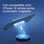 Joyroom JR-A28 Manyetik Mıknatıslı 15w Iphone 12 Serisi Hızlı Şarj Kablosu - 4