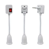Ledx DY-105 Prizi E27 Duya Dünüştürücü Açma Kapama Anahtarlı Oynar Başlıklı Duy - 2