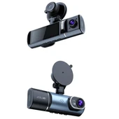 Powermaster PM-27086 3.16" Tft Ekran Çift Kameralı Gps Modüllü Hd Araç Kamerası Dvr (128Gb Destekli) - 2