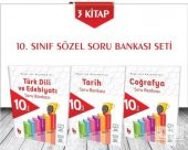 10.Sınıf Sözel Soru Bankası Seti 3 Kitap Basamak Yayınları - 1