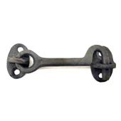 Antika Tarz Dekoratif Pirinç Çengeli - 8,5cm, Oksit - 1