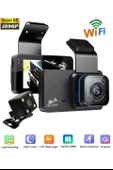 Araç İçi Kamera Wifi Özellikli Ekranlı Ön Ve Geri Görüş Kameralı Mikrofonlu 3 İnç Hd - 1