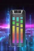 Gts-1852 Taşınabilir Rgb Ledli Bluetooth Hoparlör Usb-tf Siyah - 3