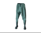 PVC ÇİZME PANTOLON MODEL BELİ LASTİKLİ - 1