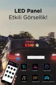 Rp1259 Led Matrix Panel 16x96cm Telefon Kontrollü Kayar Led Animasyon Aydınlatma thumbnail 3