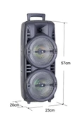 -1745 8 İnch* 2 Bluetooth Hoparlör - 2