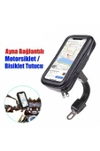 Motorsiklet Su Geçirmez Telefon Kılıfı Telefon Tutucu 7 İnç Xl - 2
