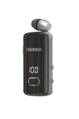 F580 Dijital Göstergeli Makaralı Titreşimli Bluetooth Kulaklık Siyah - 1