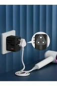 25w Evrensel Seyahat Adaptörü, Eu/us/uk/au Priz Dönüştürücü, 1x Usb, 2x Type-c Hızlı Şarj - 2