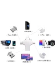 Otg 4in1 Cep Telefonu Çok Fonksiyonlu Usb Flash Bellek 128 Gb Type-c, Micro Sd Ve Kart Okuyucu - 3