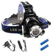 Orjinal 800 Lümen Tx6 Şarjlı Zoomlu Kafa Feneri Wt-120 - 2