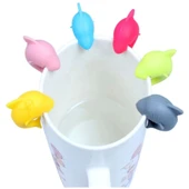 Silikon Köpek Baliği Kupa Belirteci - 3