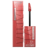 Maybelline New York, Super Stay Vinyl Ink, Likit Parlak Ruj - 15 Peachy - 2