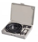 8 Parça Panç Seti Ağaç Kesme Testere Matkap Ucu Takımı Alçıpan Tavan Kesme - 1