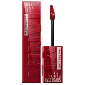 Maybelline New York, Super Stay Vinyl Ink, Likit Parlak Ruj - 10 Lippy - 2