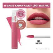 Maybelline New York, Super Stay Matte Ink Unnude, Likit Mat Ruj - 125 Inspirer - 1