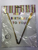 Happy Birthday To You Flama Bayrak Süs - 3