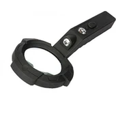 7 Led Aydınlatma,fener,pusula,4x Büyütme Okuma Büyüteç Th600557 - 4