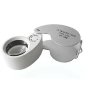 Mini 40x25mm Takı Büyüteç, Cep Büyüteç, Teftiş, Elmas Pullar, Madeni Kontrol Lup Mg21011 - 2