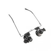 Gözlük Model Çıft Led Aydınlatma ,saat Onarımı Için Harika Büyüteç - 4