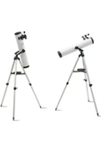 76x700 Profesyonel Aynalı Uzay Teleskopubeyaz - 4
