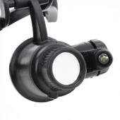 Gözlük Modeli 10x 15x 20x 25x Lens,2led Işıklı,büyüteç - 3