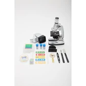 50x100x200x400x6001200x  Çocuklariçin Eğitici  Projektörlü Mikroskop Seti - 1