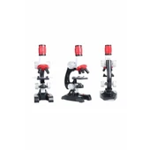 Eğitici Mikroskop Kiti Zoom Led Işıklı 100x 400x 1200x St1200x - 2