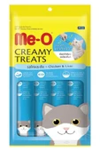 me-o Meo Creamy Treats Tavuklu Ve Ciğerli Krem Kedi Ödülü 4 X 15 gr - 1
