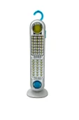 V-005 42 Ledli+fener Solar Güneş Panelli Ultra Güçlü Ledli Şarjlı Işıldak - 1