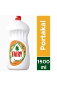 Fairy Sıvı Bulaşık Deterjanı Temiz Ve Ferah Portakal Kokulu 1500 ml - 1
