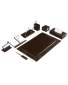 Gıpta Script 9 Parça Sümen Takımı Kahve 7104 - 1