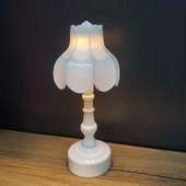 Pilli Dekoratif Abajur Masa Lambası - 1