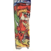 Çorap Dövme Giyilebilir Kol Bacak Dövmesi Likralı 2 Adet Model 20 - 1