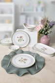Keramika Rose Line Kahvaltı Takımı 12 Parça 6 Kişilik 22911-13 - 2