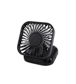 El Fanı Mini Masaüstü Ve Boyun Askılı Fan Portatif Şarjlı 3 Kademeli Vantilatör Soğutucu - 5