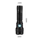 Baretta Bt-55 2500 Lümen Cree Xml L2-u2 Led Şarjlı El Feneri - 4