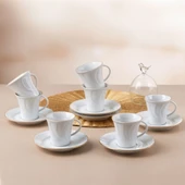 GÜRAL PORSELEN Soprano 12 Parça 6 Kişilik Türk Kahvesi Takımı - 23 thumbnail 3