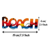 Beach Yazılı Parti Gözlüğü Yaza Merhaba Hawaii Show Gözlüğü 19x6 Cm - 3
