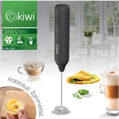 Kcw-1223 Pratik Usb Şarjlı Süt Ve Kahve Köpürtücü Hız Ayarlı - Beyaz - 2