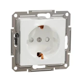 Schneider Electric Asfora Beyaz Toprakli Priz Çoc.kor. - 1