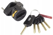 ONGUARD ANAHTARLI U-KILIT 8005 X PITBULL DT KABLOLU SİYAH - 2
