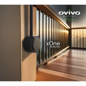 Ovivo Xone Kapaklı Topraklı Priz Antrasit - 2