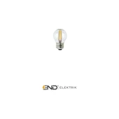 Cata 4W Edison LED Ampul (Günışığı) - 1