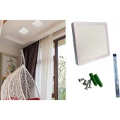 Cata 18W Sü LED Armatür Beyaz Kasa (KARE)(6400K) - 1