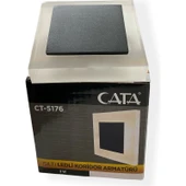 Cata CT-5176 3W Koridor Led Armatür 3200K Cam Günışığı - 2