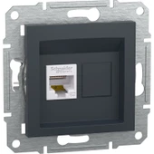 Schneider Asfora RJ45 Boş Priz Çelık Dıy - 1