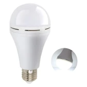 Cata 5 Li Cata 9W Şarjlı LED Ampul (Beyaz) - 2